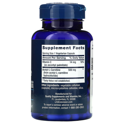 Veg. Capsules/500 mg/100 Count