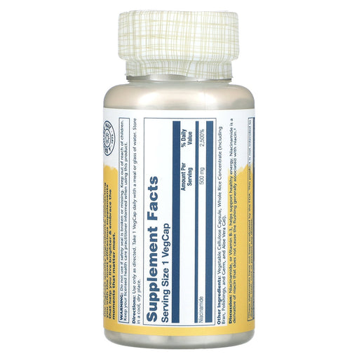 Veg. Capsules/500 mg/100 Count