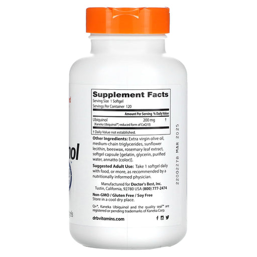 Softgels/200 mg/120 Count