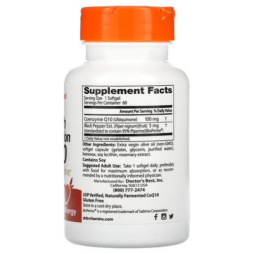 Softgels/100 mg/60 Count