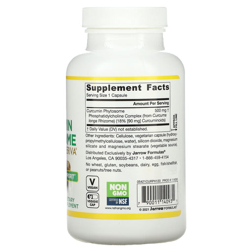 Veg. Capsules/90 mg/120 Count