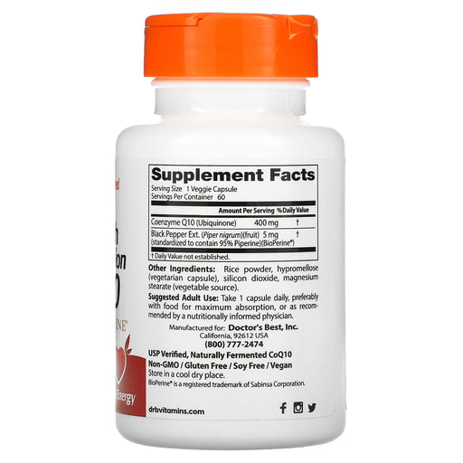 Veg. Capsules/400 mg/60 Count