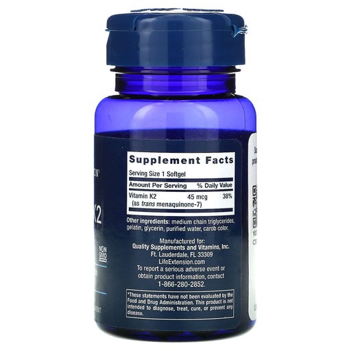 Softgels/45 mcg/90 Count