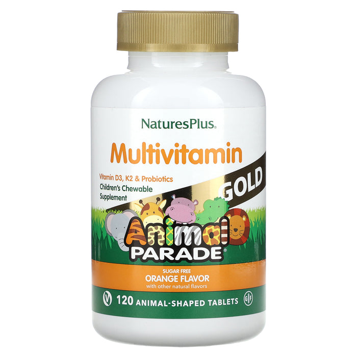 Chewable Tablets/Natural Orange/120 Count