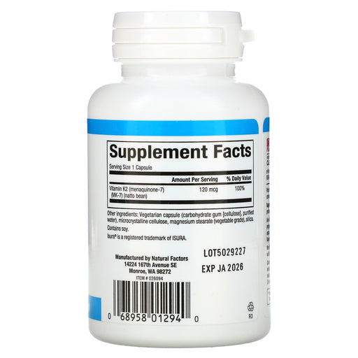 Veg. Capsules/120 mcg/60 Count