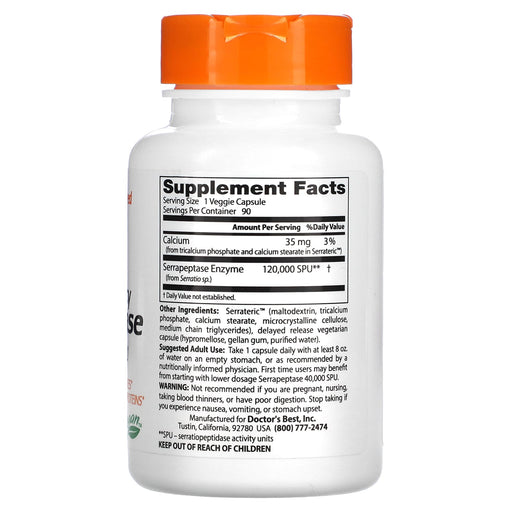 Veg. Capsules/120,000 SPU/90 Count