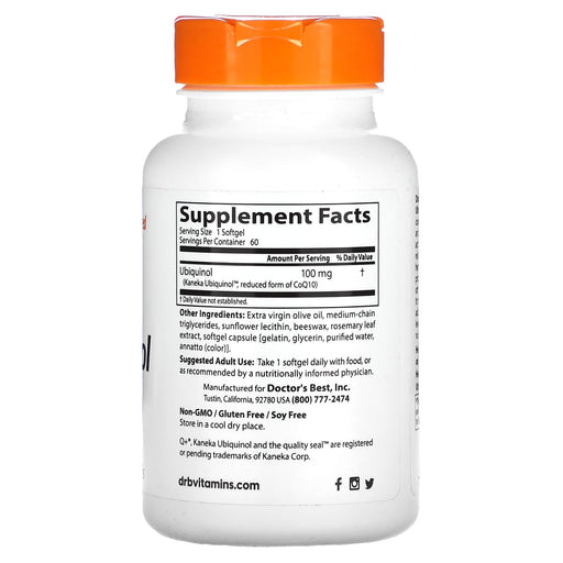 Softgels/100 mg/60 Count