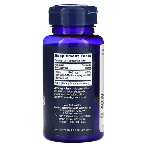 Veg. Tablets/1,700 mcg/100 Count