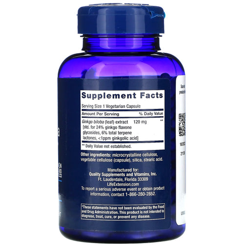 Veg. Capsules/120 mg/365 Count