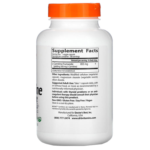 Veg. Capsules/855 mg/180 Count