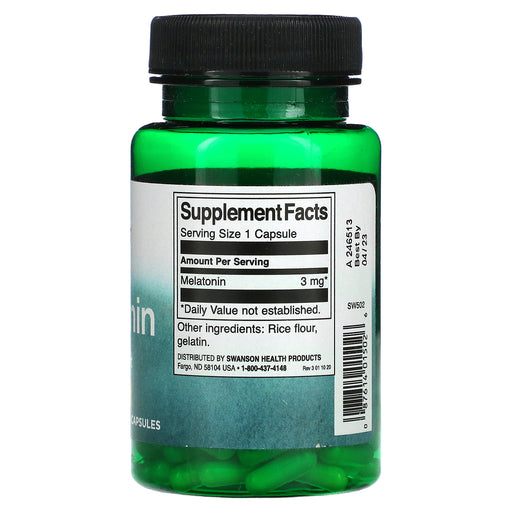 Capsules/3 mg/120 Count