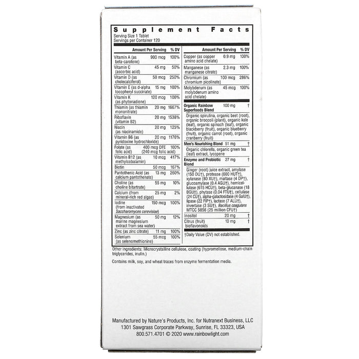 Veg. Tablets/120 Count