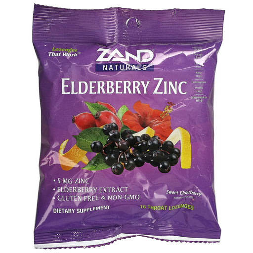 Sweet Elderberry/Lozenges/15 Count