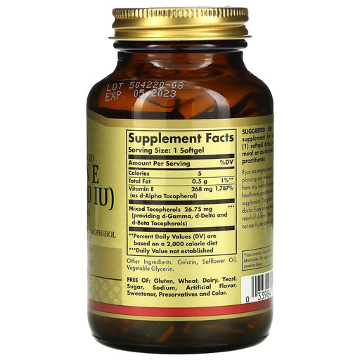 Softgels/268 mg/100 Count