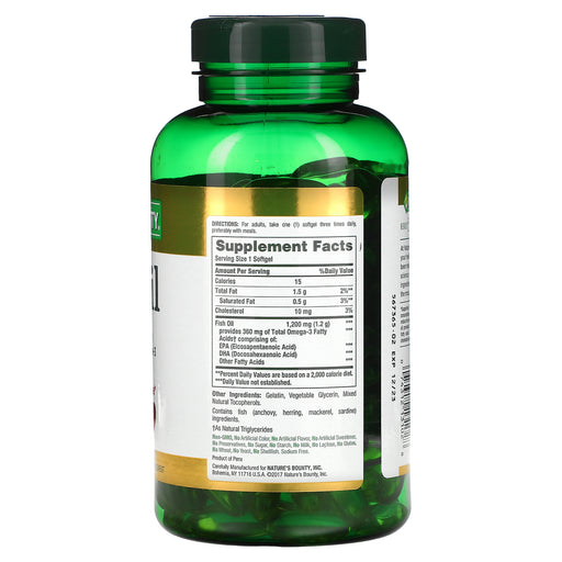 Softgels/1,200 mg/200 Count