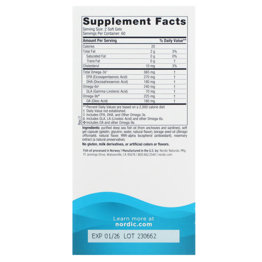 Softgels/282.5 mg/120 Count