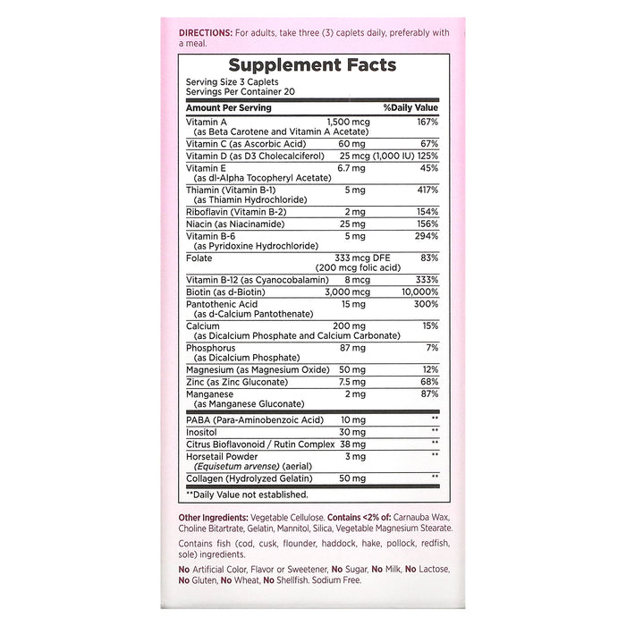 Caplets/1,000 mcg/60 Count