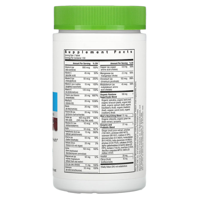 Veg. Tablets/150 Count